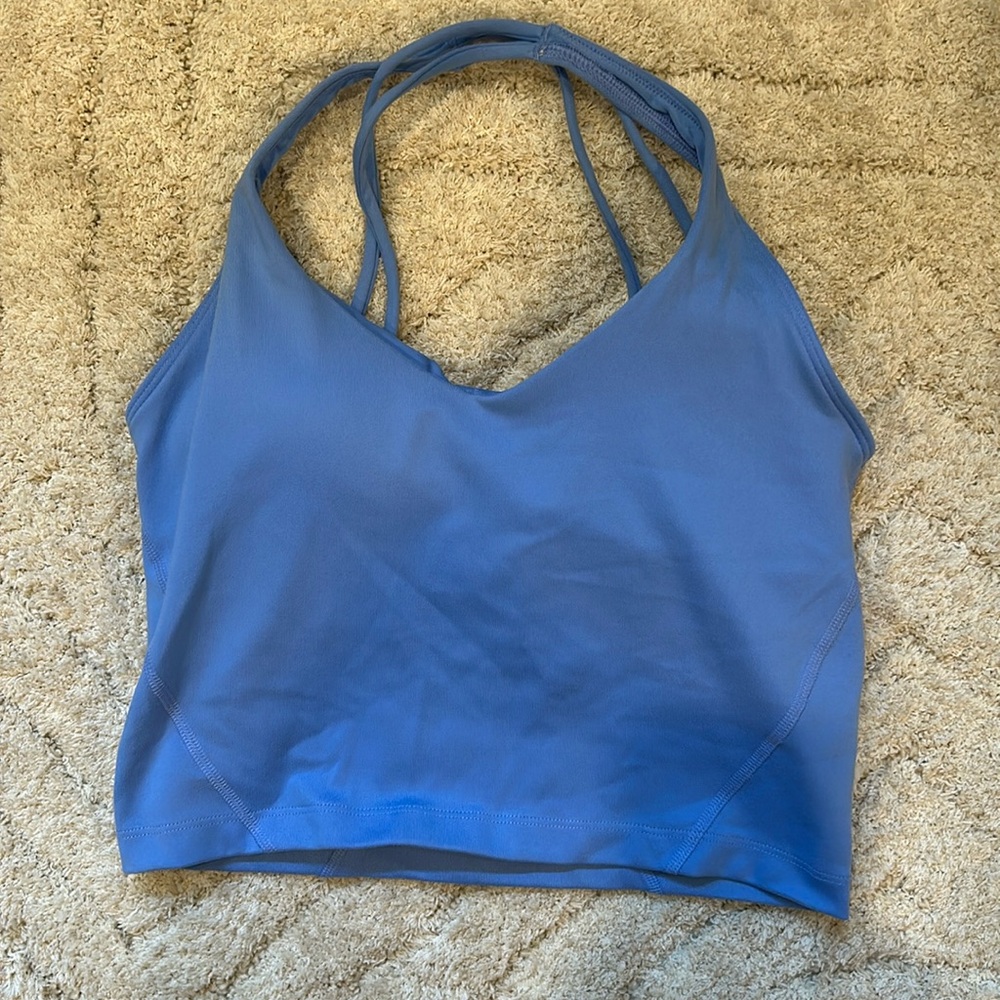 Blue tank